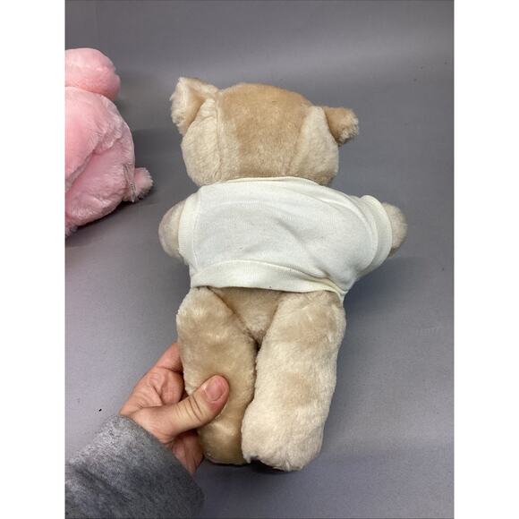 Set Of 5 Vintage Plush Bears/Cabbage Patch Dog - Alcatraz, PA Commonwealth Bears - Picture 16 of 16